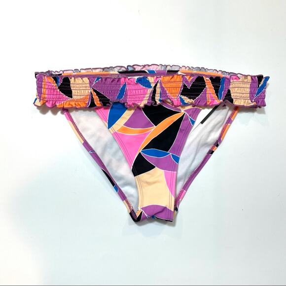 Salt+Cove multi color smocked bikini swim bottom - Picture 4 of 6
